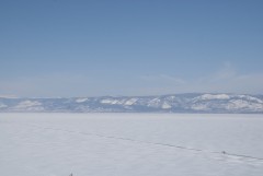 Bukhanka on the icy road