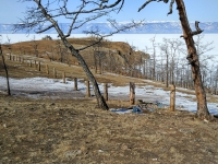 Baikal, Olkhon island, Хужир. March 2018. Garbage :(