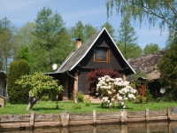 Berlin, Lübbenau, Potsdam. May 2018. House in Lede