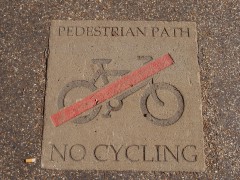 Pedestrian zone