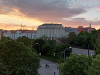 Москва-Берлин 2021. Вид из окна нашей первой квартиры в Берлине - 2
