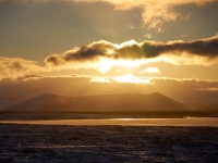 Исландия 2023. Ещё один восход возле озера Миватн