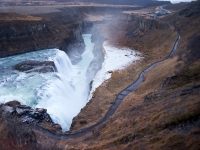 Исландия 2023. Водопад Гюдльфосс