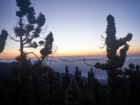 Tenerife. Sunrise view from Mirador de Chipeque
